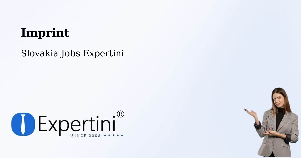 Imprint – Štúrovo - Slovakia Jobs Expertini