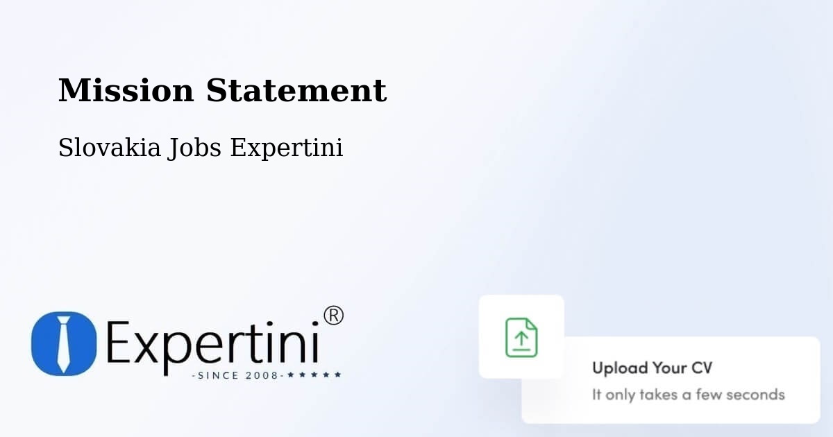 Corporate Mission – Štúrovo - Slovakia Jobs Expertini